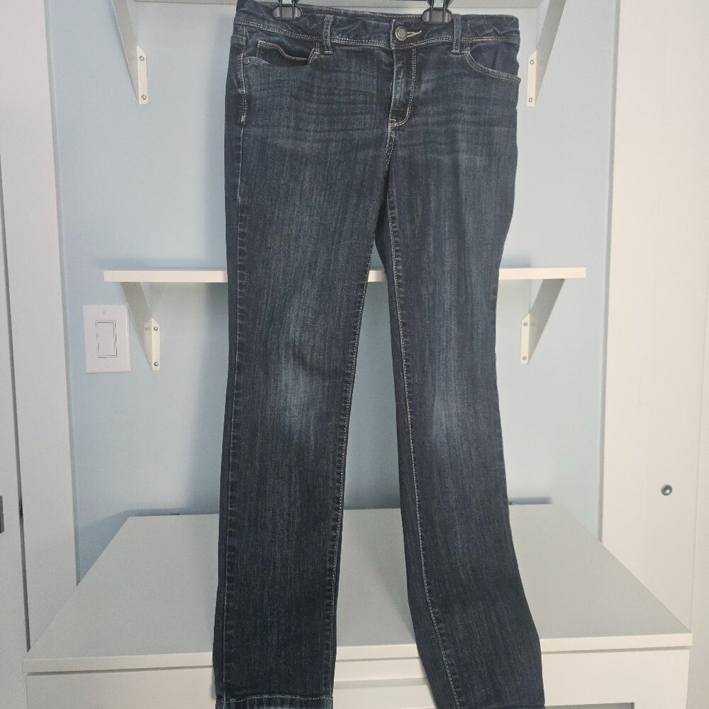 SIMPLY VERA BY VERA WANG, SKINNY MID RISE SIZE 6